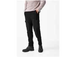 Pantalones joggers cargo de mezclilla para hombre