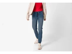 Pantalones jogger vaqueros de mujer, talle normal.