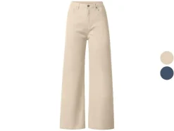 Pantalones vaqueros de mujer, Wide Leg, talle alto.