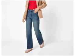 Pantalones vaqueros de mujer, Wide Leg, talle alto.