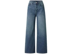 Pantalones vaqueros de mujer, Wide Leg, talle alto.