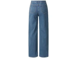 Pantalones vaqueros de mujer, pernera ancha, tiro alto.
