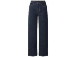 Pantalones vaqueros de mujer, pernera ancha, tiro alto.