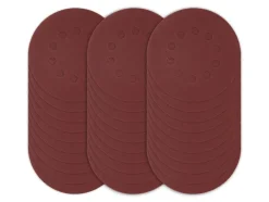 Papel de lija para sistemas de preparación de paredes y suelos, Ø 18 cm, 30 hojas.