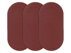 Papel de lija para sistemas de preparación de paredes y suelos, Ø 18 cm, 30 hojas.