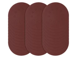 Papel de lija para sistemas de preparación de paredes y suelos, Ø 18 cm, 30 hojas.