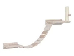Pared de escalada para gatos