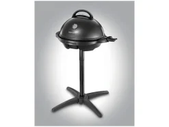 Parrilla eléctrica, para uso en interiores y exteriores.