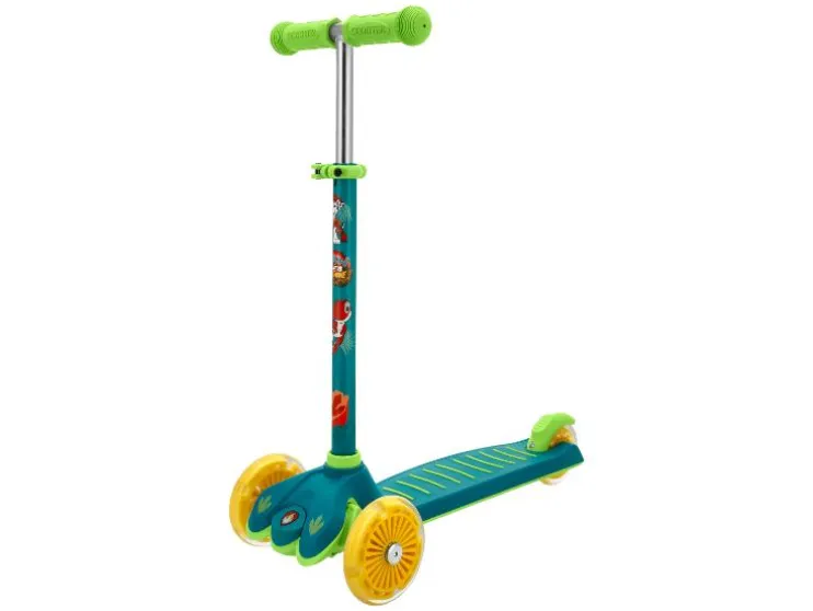 Patinete de 3 Ruedas con Ruedas LED, Paw Patrol Dino Movie
