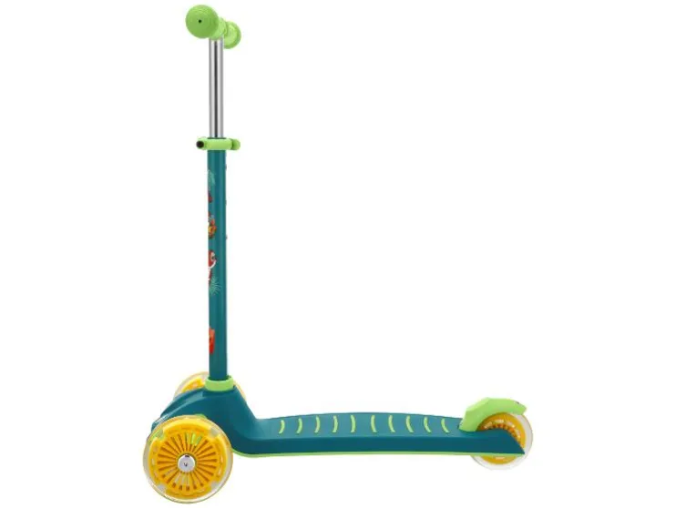 Patinete de 3 Ruedas con Ruedas LED, Paw Patrol Dino Movie