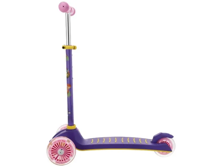 Patinete de 3 Ruedas con Ruedas LED, Paw Patrol Dino Movie
