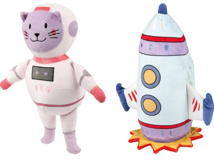 Peluche con luz nocturna LED