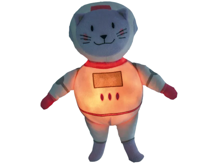 Peluche con luz nocturna LED