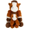 Peluche de mamá con bebé gato / perro / caballo / conejo