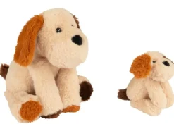 Peluche de mamá con bebé gato / perro / caballo / conejo