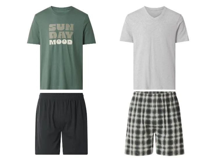 Pijama corto de hombre