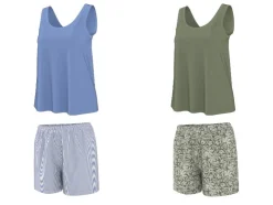 Pijama corto de mujer con lino