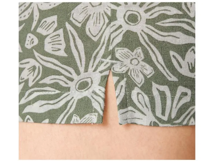 Pijama corto de mujer con lino