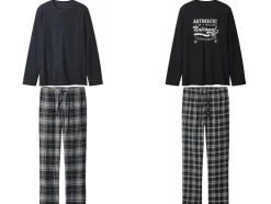 Pijama de franela para hombre con pantalón.