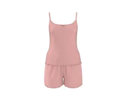 Pijama de punto ajurado