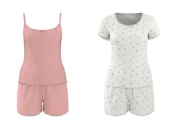 Pijama de punto ajurado