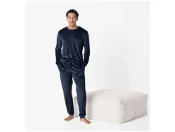 Pijama de terciopelo para hombre