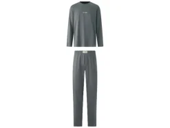 Pijama largo de hombre, surtido en 2 colores.