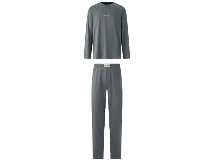 Pijama largo de hombre, surtido en 2 colores.