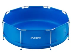 Piscina con estructura metálica, Ø 300 cm.