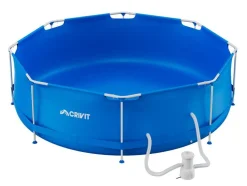 Piscina con estructura metálica, Ø 300 cm.