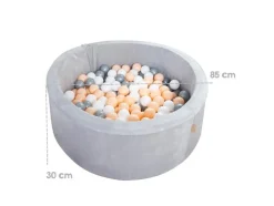 Piscina de bolas, incluye 300 bolas.