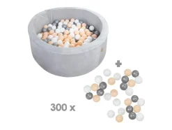 Piscina de bolas, incluye 300 bolas.