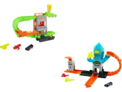 Pistas de coches »City Gorilla Slam Attack / City Croco: ¡Ataque de pizza!«