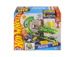 Pistas de coches »City Gorilla Slam Attack / City Croco: ¡Ataque de pizza!«