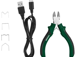 Pistola de soldar plástico a batería 12V PKSPA 12 A1 (con batería integrada y cable de carga)