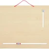 Pizarra magnética de madera / Ordenador portátil