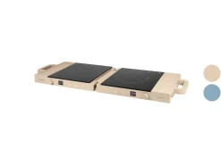 Placa de cocina doble portátil »IRIDEA«