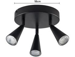 Plafón LED »FREYA«