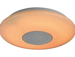 Plafón LED RGB regulable con altavoz Bluetooth
