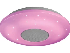 Plafón LED RGB regulable con altavoz Bluetooth