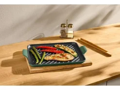 Plancha de hierro fundido prémium para pizza Ø 31 cm Plancha de hierro fundido prémium L 36,0 x An 26,0 cm