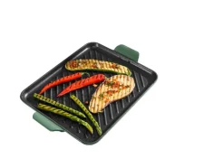 Plancha de hierro fundido prémium para pizza Ø 31 cm Plancha de hierro fundido prémium L 36,0 x An 26,0 cm