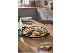Plancha de hierro fundido prémium para pizza Ø 31 cm Plancha de hierro fundido prémium L 36,0 x An 26,0 cm