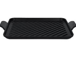 Plancha de hierro fundido prémium para pizza Ø 31 cm Plancha de hierro fundido prémium L 36,0 x An 26,0 cm