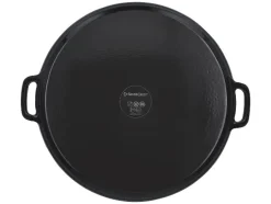 Plancha de hierro fundido prémium para pizza Ø 31 cm Plancha de hierro fundido prémium L 36,0 x An 26,0 cm