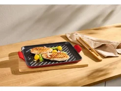 Plancha de hierro fundido prémium para pizza Ø 31 cm Plancha de hierro fundido prémium L 36,0 x An 26,0 cm