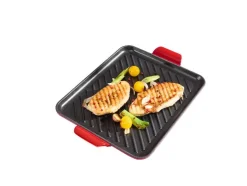 Plancha de hierro fundido prémium para pizza Ø 31 cm Plancha de hierro fundido prémium L 36,0 x An 26,0 cm