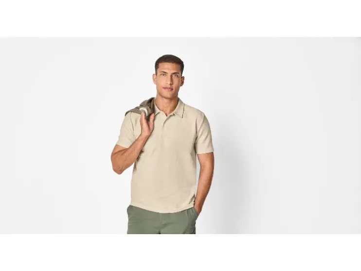 Polo de piqué para hombre