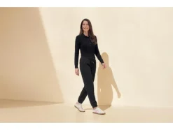 Polo de punto fino para mujer