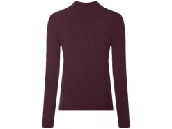 Polo de punto fino para mujer